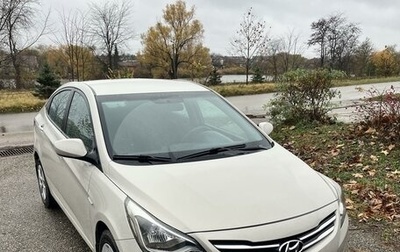 Hyundai Solaris II рестайлинг, 2014 год, 1 100 000 рублей, 1 фотография