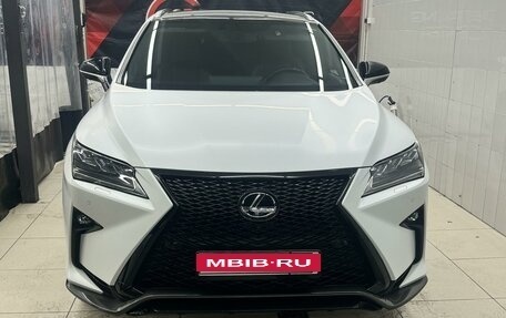 Lexus RX IV рестайлинг, 2016 год, 4 990 000 рублей, 1 фотография