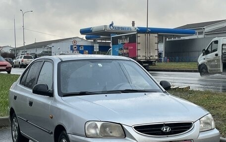 Hyundai Accent II, 2009 год, 395 000 рублей, 1 фотография