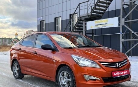 Hyundai Solaris II рестайлинг, 2014 год, 1 190 000 рублей, 1 фотография