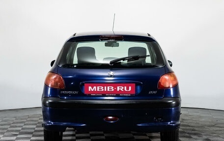 Peugeot 206, 2004 год, 593 300 рублей, 6 фотография