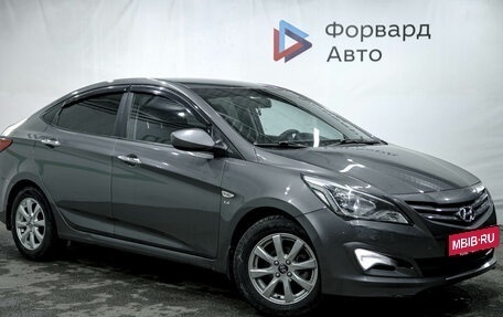 Hyundai Solaris II рестайлинг, 2014 год, 1 020 000 рублей, 1 фотография