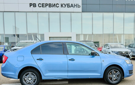 Skoda Rapid I, 2014 год, 595 000 рублей, 8 фотография