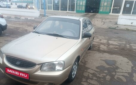 Hyundai Accent II, 2004 год, 430 000 рублей, 1 фотография