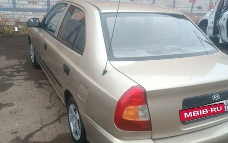 Hyundai Accent II, 2004 год, 430 000 рублей, 4 фотография