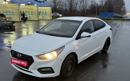 Hyundai Solaris II рестайлинг, 2017 год, 1 200 000 рублей, 5 фотография