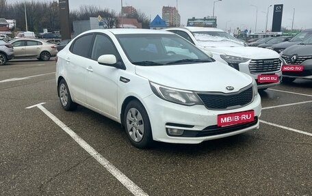 KIA Rio III рестайлинг, 2016 год, 1 030 000 рублей, 1 фотография