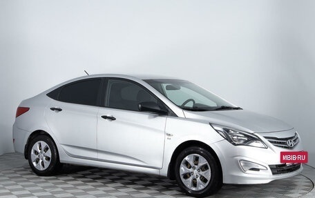 Hyundai Solaris II рестайлинг, 2015 год, 1 292 000 рублей, 3 фотография