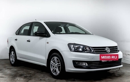 Volkswagen Polo VI (EU Market), 2015 год, 1 530 000 рублей, 3 фотография