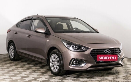 Hyundai Solaris II рестайлинг, 2018 год, 1 309 000 рублей, 3 фотография