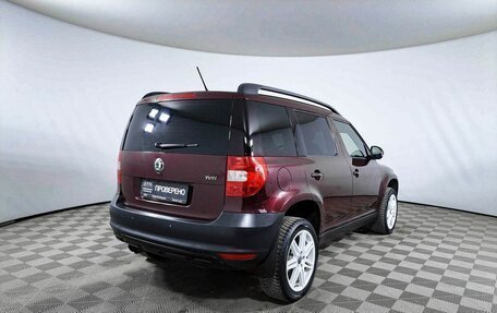 Skoda Yeti I рестайлинг, 2012 год, 1 147 000 рублей, 5 фотография