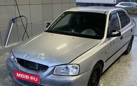 Hyundai Accent II, 2007 год, 470 000 рублей, 1 фотография