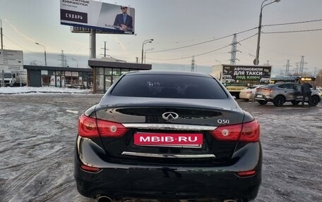 Infiniti Q50 I рестайлинг, 2014 год, 1 625 000 рублей, 4 фотография