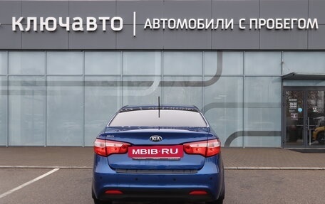 KIA Rio III рестайлинг, 2013 год, 810 000 рублей, 4 фотография