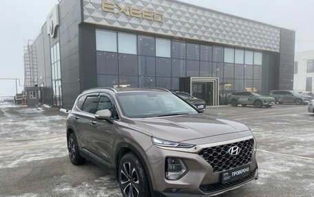 Hyundai Santa Fe IV, 2019 год, 3 377 900 рублей, 3 фотография