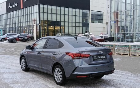 Hyundai Solaris II рестайлинг, 2021 год, 1 649 500 рублей, 8 фотография