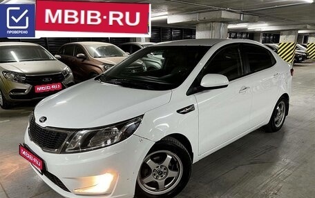 KIA Rio III рестайлинг, 2014 год, 970 000 рублей, 1 фотография