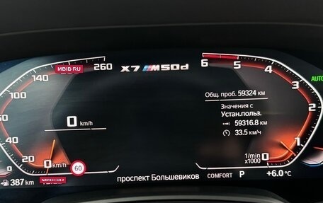 BMW X7, 2019 год, 9 800 000 рублей, 18 фотография