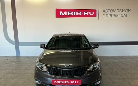 KIA Rio III рестайлинг, 2016 год, 1 290 000 рублей, 2 фотография