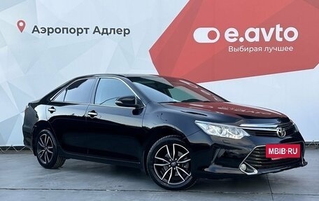 Toyota Camry, 2016 год, 2 890 000 рублей, 3 фотография