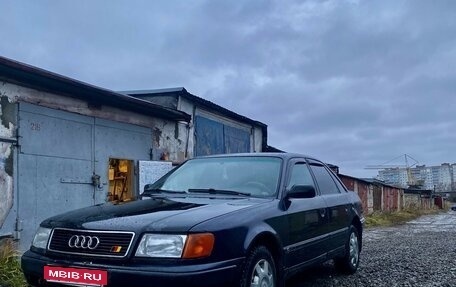 Audi 100, 1991 год, 260 000 рублей, 1 фотография