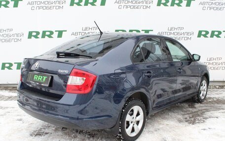 Skoda Rapid I, 2014 год, 1 139 000 рублей, 3 фотография