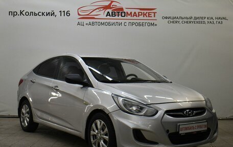 Hyundai Solaris II рестайлинг, 2011 год, 545 000 рублей, 2 фотография