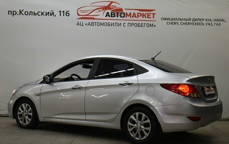 Hyundai Solaris II рестайлинг, 2011 год, 545 000 рублей, 4 фотография