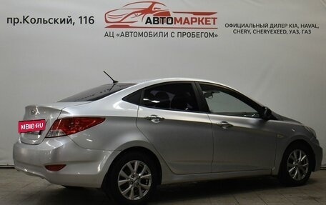 Hyundai Solaris II рестайлинг, 2011 год, 545 000 рублей, 3 фотография