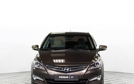 Hyundai Solaris II рестайлинг, 2015 год, 1 075 000 рублей, 2 фотография