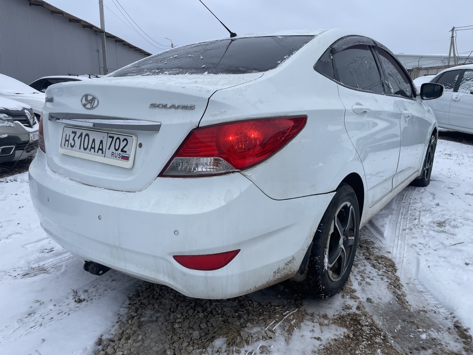 Hyundai Solaris I, 2012 год, 630 000 рублей, 8 фотография