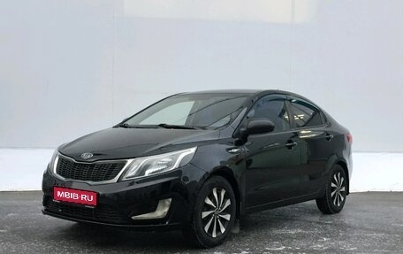 KIA Rio III рестайлинг, 2012 год, 695 000 рублей, 1 фотография