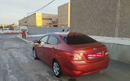 Hyundai Solaris II рестайлинг, 2011 год, 750 000 рублей, 9 фотография