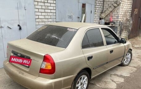 Hyundai Accent II, 2005 год, 220 000 рублей, 3 фотография