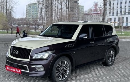 Infiniti QX80 I рестайлинг, 2015 год, 3 550 000 рублей, 3 фотография