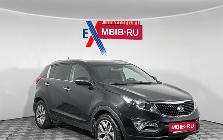 KIA Sportage III, 2014 год, 1 569 000 рублей, 2 фотография