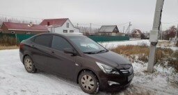 Hyundai Solaris II рестайлинг, 2014 год, 990 000 рублей, 1 фотография