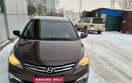 Hyundai Solaris II рестайлинг, 2014 год, 1 380 000 рублей, 12 фотография