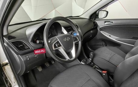 Hyundai Solaris II рестайлинг, 2011 год, 747 000 рублей, 14 фотография