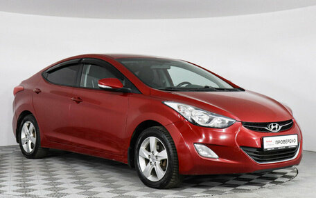 Hyundai Elantra V, 2012 год, 919 000 рублей, 3 фотография