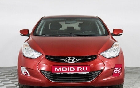 Hyundai Elantra V, 2012 год, 919 000 рублей, 2 фотография