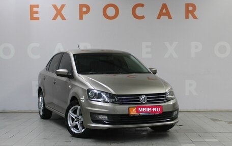 Volkswagen Polo VI (EU Market), 2017 год, 1 380 000 рублей, 3 фотография