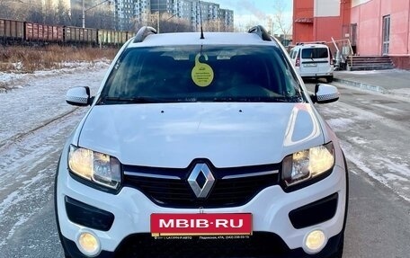 Renault Sandero II рестайлинг, 2017 год, 1 295 000 рублей, 2 фотография