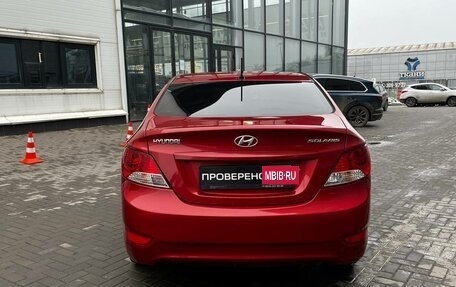 Hyundai Solaris II рестайлинг, 2012 год, 970 000 рублей, 6 фотография