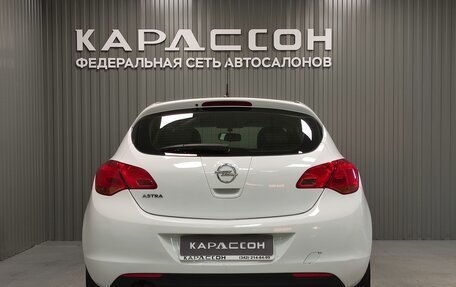 Opel Astra J, 2011 год, 750 000 рублей, 4 фотография