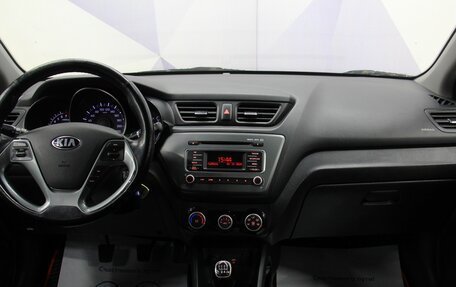 KIA Rio III рестайлинг, 2015 год, 1 089 500 рублей, 19 фотография