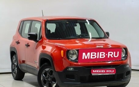 Jeep Renegade I рестайлинг, 2017 год, 1 298 000 рублей, 1 фотография