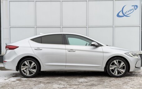 Hyundai Elantra VI рестайлинг, 2017 год, 1 580 000 рублей, 5 фотография