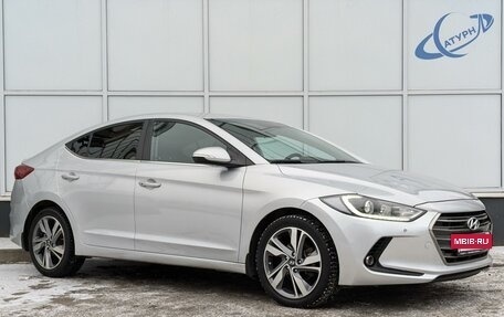 Hyundai Elantra VI рестайлинг, 2017 год, 1 580 000 рублей, 4 фотография