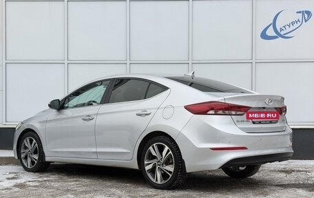 Hyundai Elantra VI рестайлинг, 2017 год, 1 580 000 рублей, 11 фотография